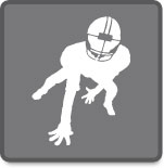 Fourth Football Sticker